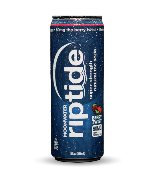 Moonwater Beverages Riptide 60mg THC High Dosage